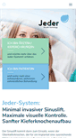 Mobile Screenshot of jedersystem.com